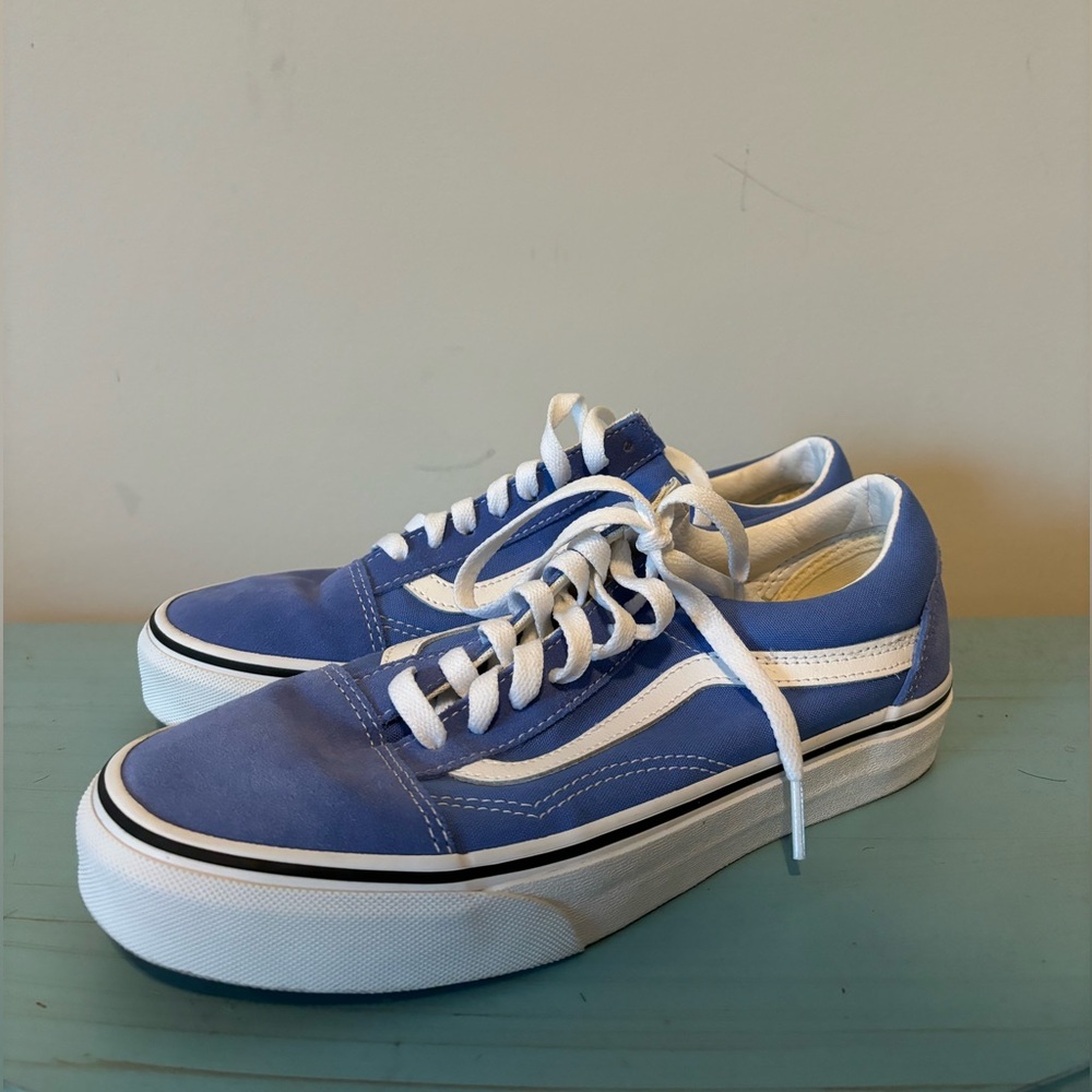 Blue Vans Old Skool